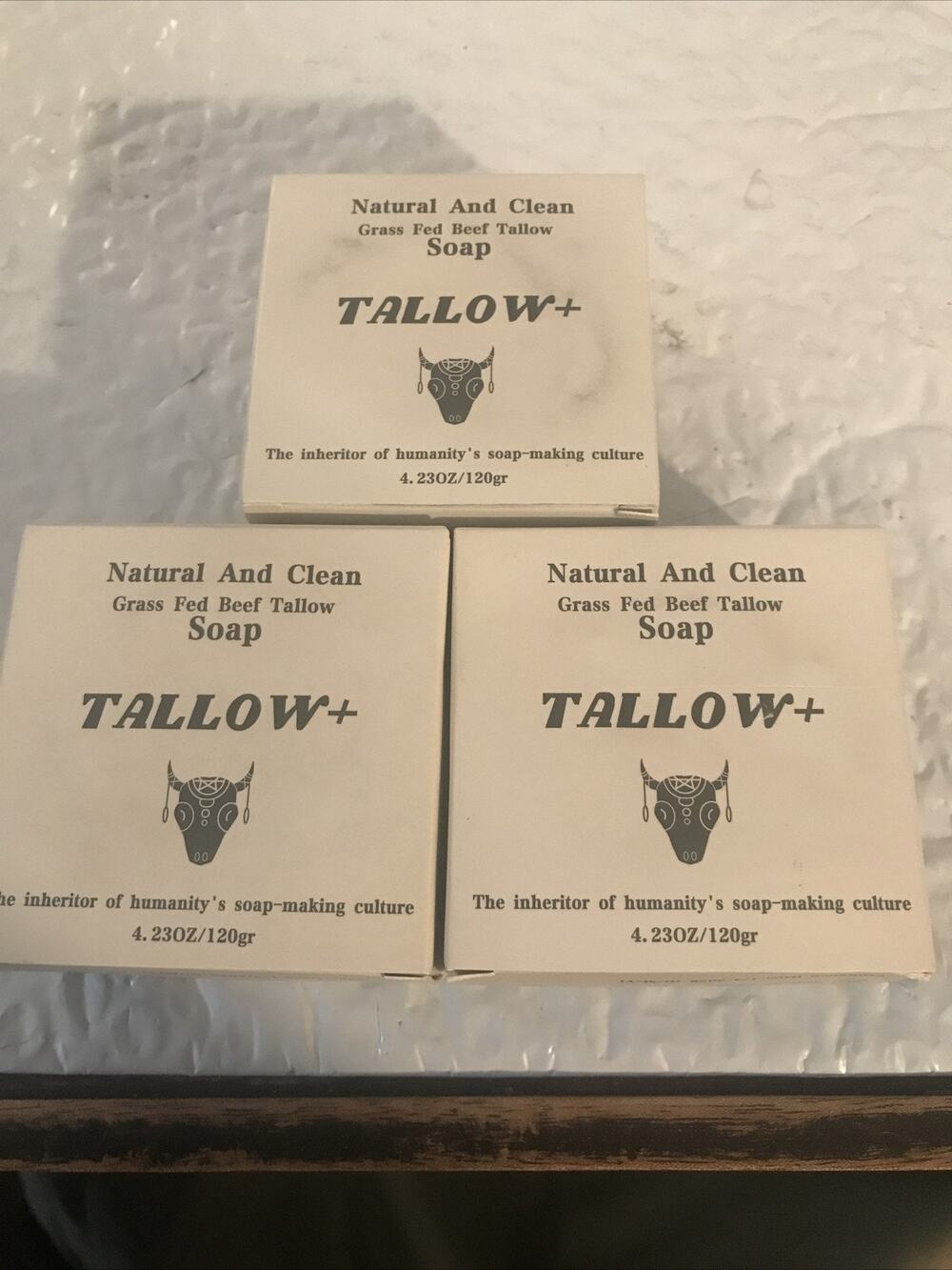 Natural And Clean Grass-Fed Beef Tallow Soap 3PK